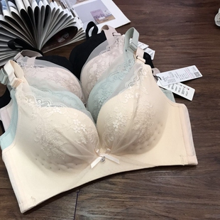 40码特价大罩杯薄胸罩 无钢圈大码调整型内衣 集中防外扩C杯内衣