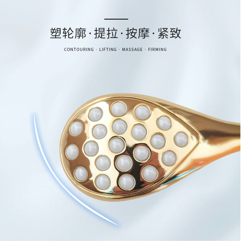 手动按摩仪陶瓷滚珠面部提拉瘦脸