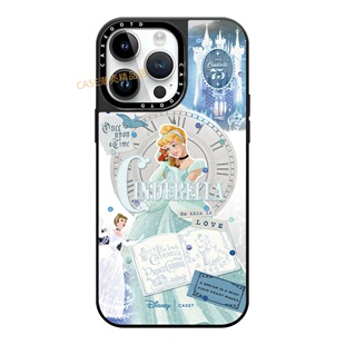 CASEOOTD灰姑娘Cinderella仙度瑞拉公主适用于苹果17手机壳iPhone17 16ProMax12 13 14 15Pro/plus air保护套