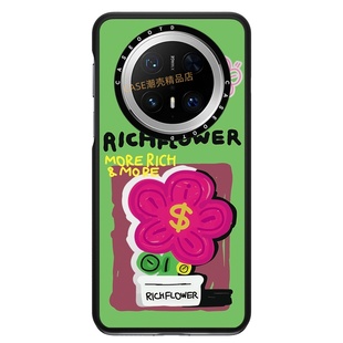 60Pro 70pro 手机壳防摔保护壳磁吸保护套卡通网红 FLOWER适用于华为mate70 CASE有钱花RICH