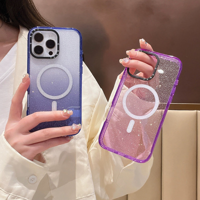 CASE纯色简约适用于苹果17 Pro max手机壳iPhone17 16Pro Max12 13 14 15Pro/plus 11 Air磁吸ti防摔保护套