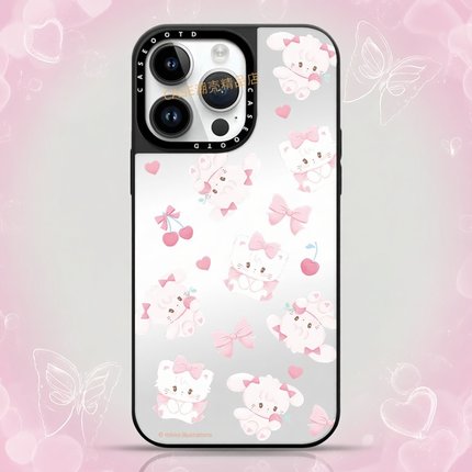 CASE新款MIKKO可爱小猫熊适用于苹果手机壳iPhone17 16Pro Max 12 13 14 15Pro/plus Air 防摔保护壳卡通