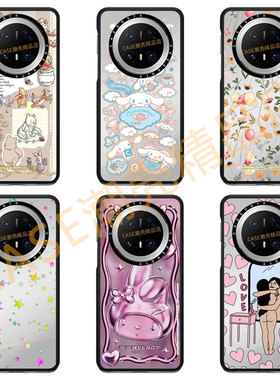 CASEOOTD维尼熊美乐蒂彩色星星大耳狗适用于华为mate80Pro Max手机壳mate70pro/60Pro+防摔保护壳磁吸保护套