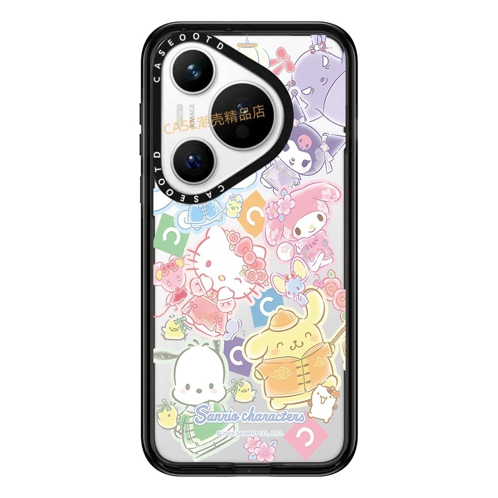 CASE新款三丽鸥kitty猫适用于华为Pura80Pro手机壳Pura70/80ultra透明pura70pro+卡通Ti磁吸Pura80防晒保护套