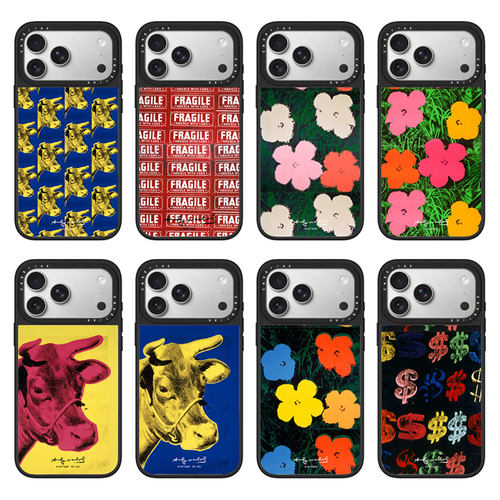 CASEJiAK AndyWarhol安迪沃霍尔适用于iPhone17 16Pro Max手机壳苹果12 13 14 15Pro/plus磁吸Air防摔保护套