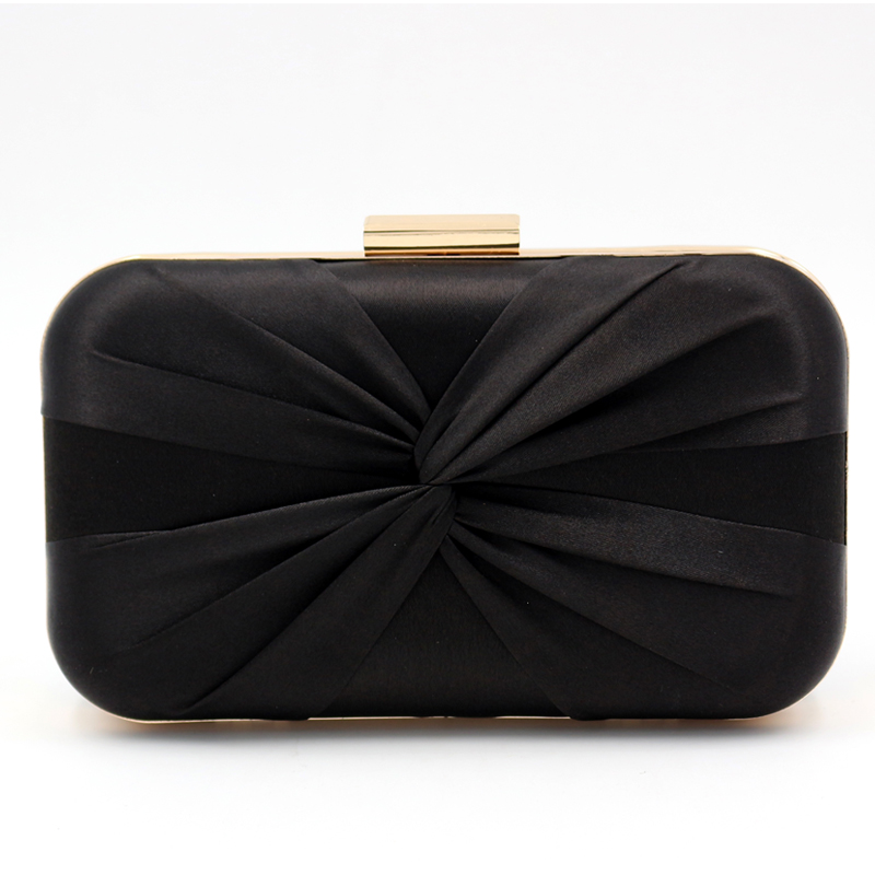 褶皱款晚宴礼服手拿包宴会旗袍包