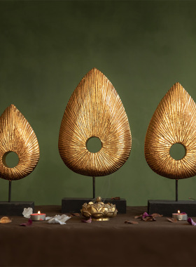 实木会所电视柜复古风家居装饰