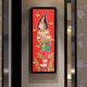 会所走廊玄关过道禅意挂画 饰画泰式 东南亚风格 酒店客厅餐厅金箔装