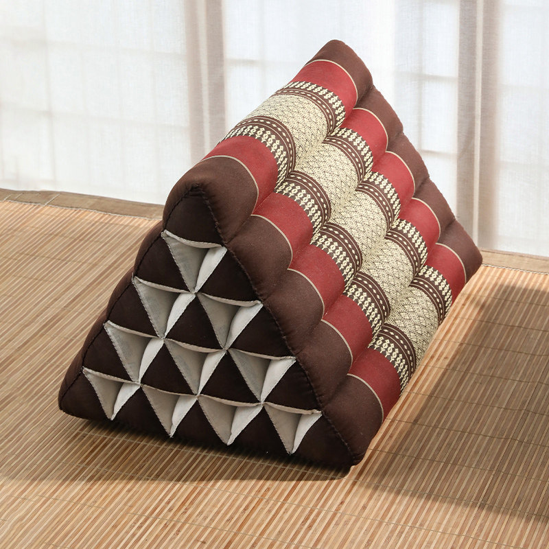 泰吉利东南亚泰国三角靠枕床头大靠背飘窗榻榻米沙发护腰靠垫,居家布艺,腰靠垫,淘宝优惠券,粉丝福利购,淘宝优惠卷