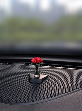 玫瑰花瓶小摆件情人节礼物