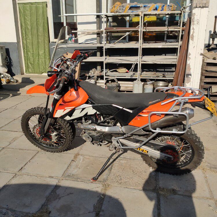 ktm690安德鲁三箱支架边架尾架304不锈钢分体设计原车位无损安装