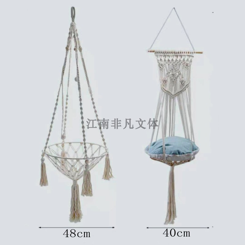 宠物吊床铁圈猫窝手工制作铁环装饰手工花环捕梦网编织铁环圈实心