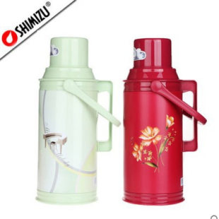 320热水瓶不锈钢外壳玻璃内胆大容量暖水瓶 2072 清水经典 款