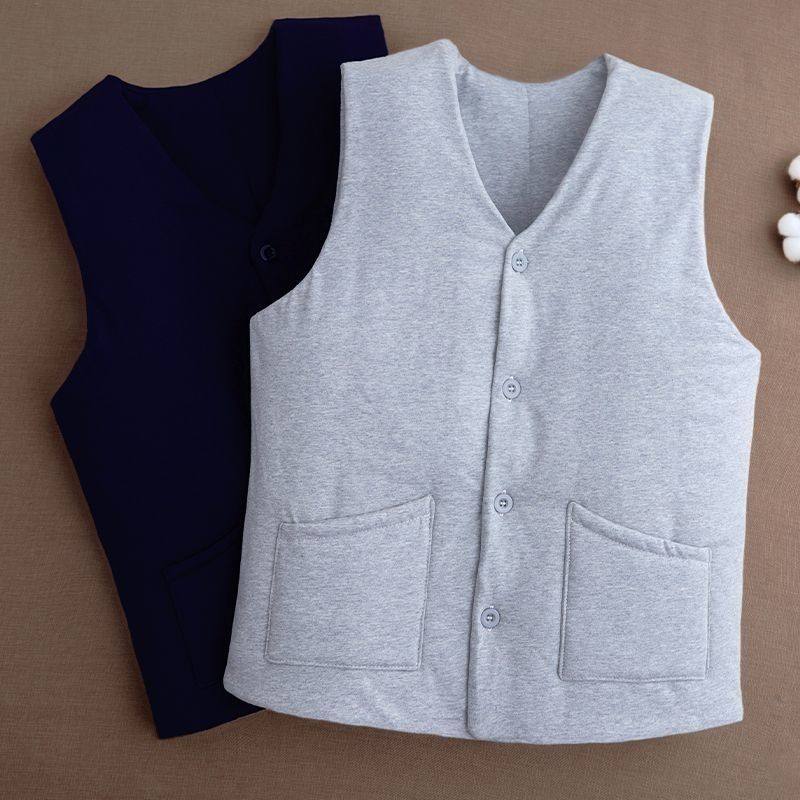 纯棉花马甲男士加厚保暖内穿宽松老年人居家棉坎肩学生老人秋冬装,男装,常规马甲,淘宝优惠券,粉丝福利购,淘宝优惠卷