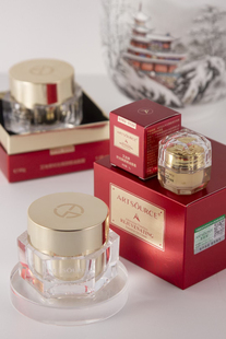 雅姿源艾地苯时光焕颜精油面霜30g养肤贵妇膏霜保湿提拉紧致抗皱