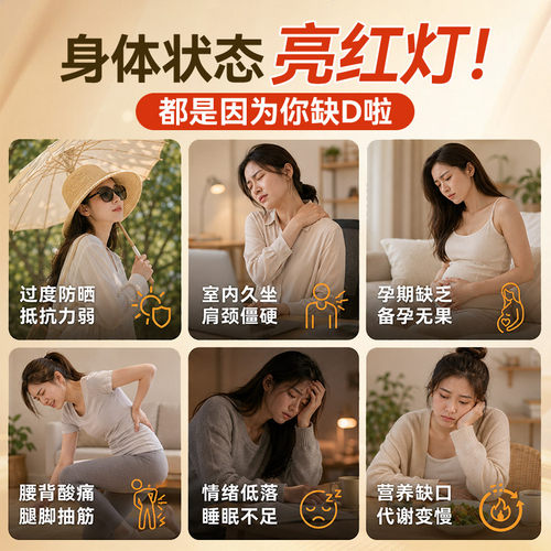 信心康乐D3K2镁三合一B族维生素