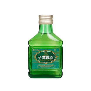 1瓶 山西杏花村汾酒45度竹叶青酒125ml 2012年