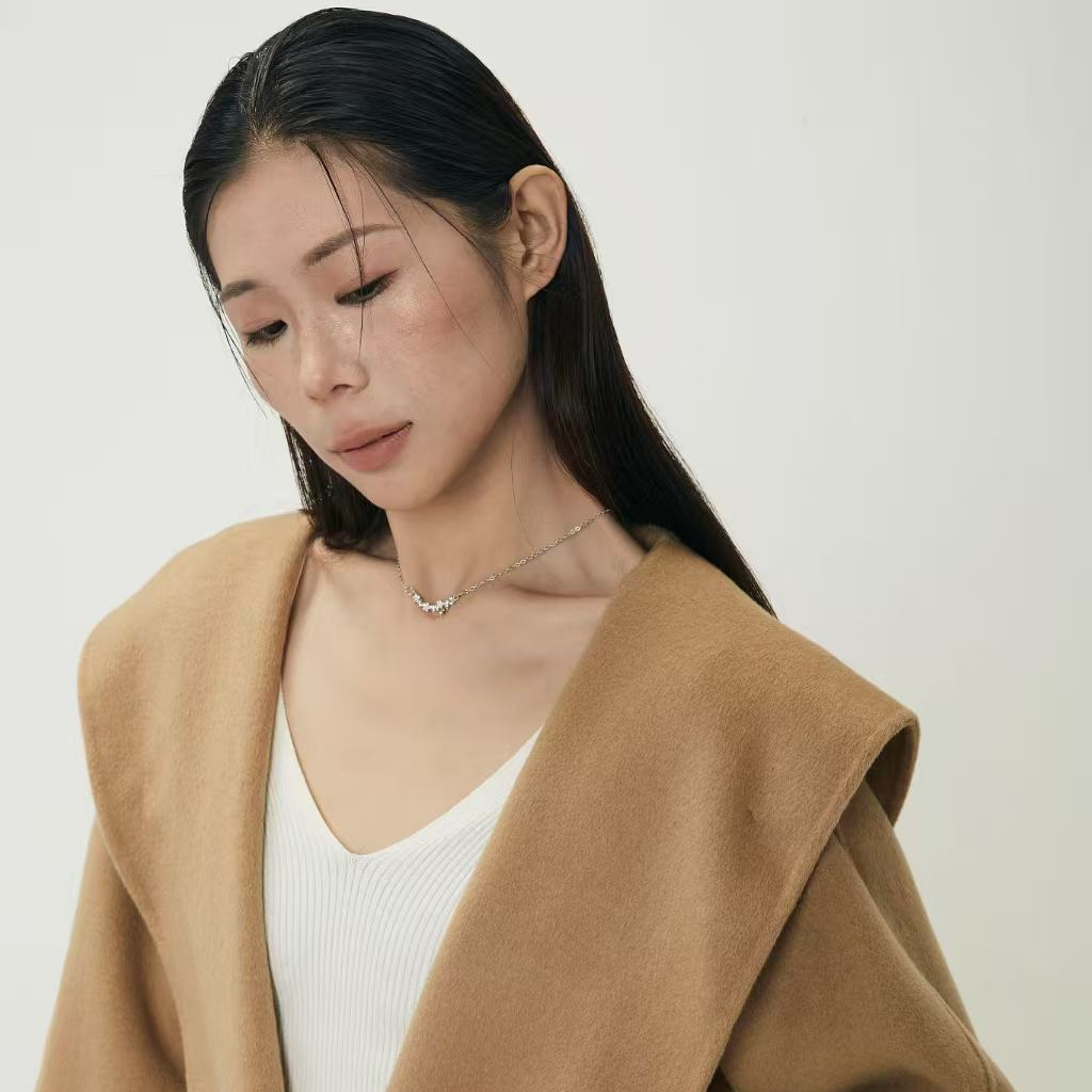 【林依轮直播间】法式经典浴袍大衣时尚短款慵懒风短款大衣女