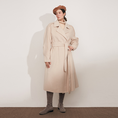 MPAM长款双面羊毛大衣