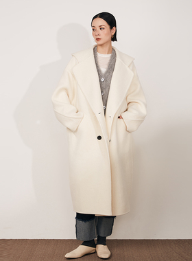 【年终粉丝回馈】MPAM冬季新款泰迪风双面女连帽长款加厚韩系外套