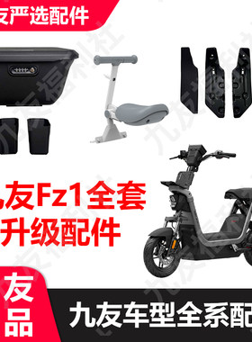 九号FZ160前脚踏垫前车筐久玩
