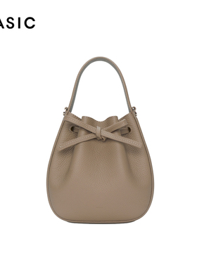 VASIC牛皮 Oud Mini Mini 单肩斜挎手提包 抽绳设计