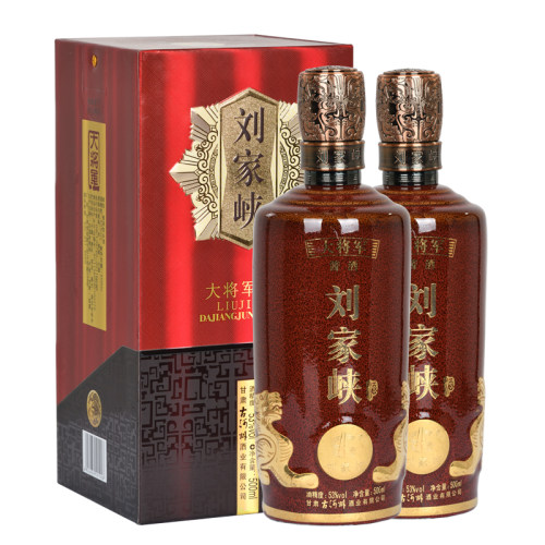 古河州刘家峡大将军500ml酱酒