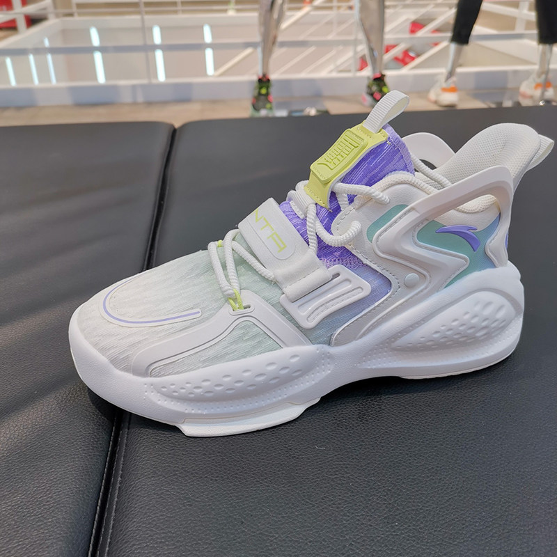 安踏霸道女鞋新款春透气可口可乐同款鞋底时尚复古潮流休闲运动鞋