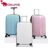 Aihuashi vali nữ máy bay bánh xe đẩy trường hợp 19 inch duy nhất xe đẩy lên máy bay vali 24 inch nhỏ màu trắng hộp nam - Va li vali sz 24