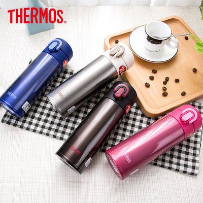 膳魔师弹盖304不锈钢保温杯