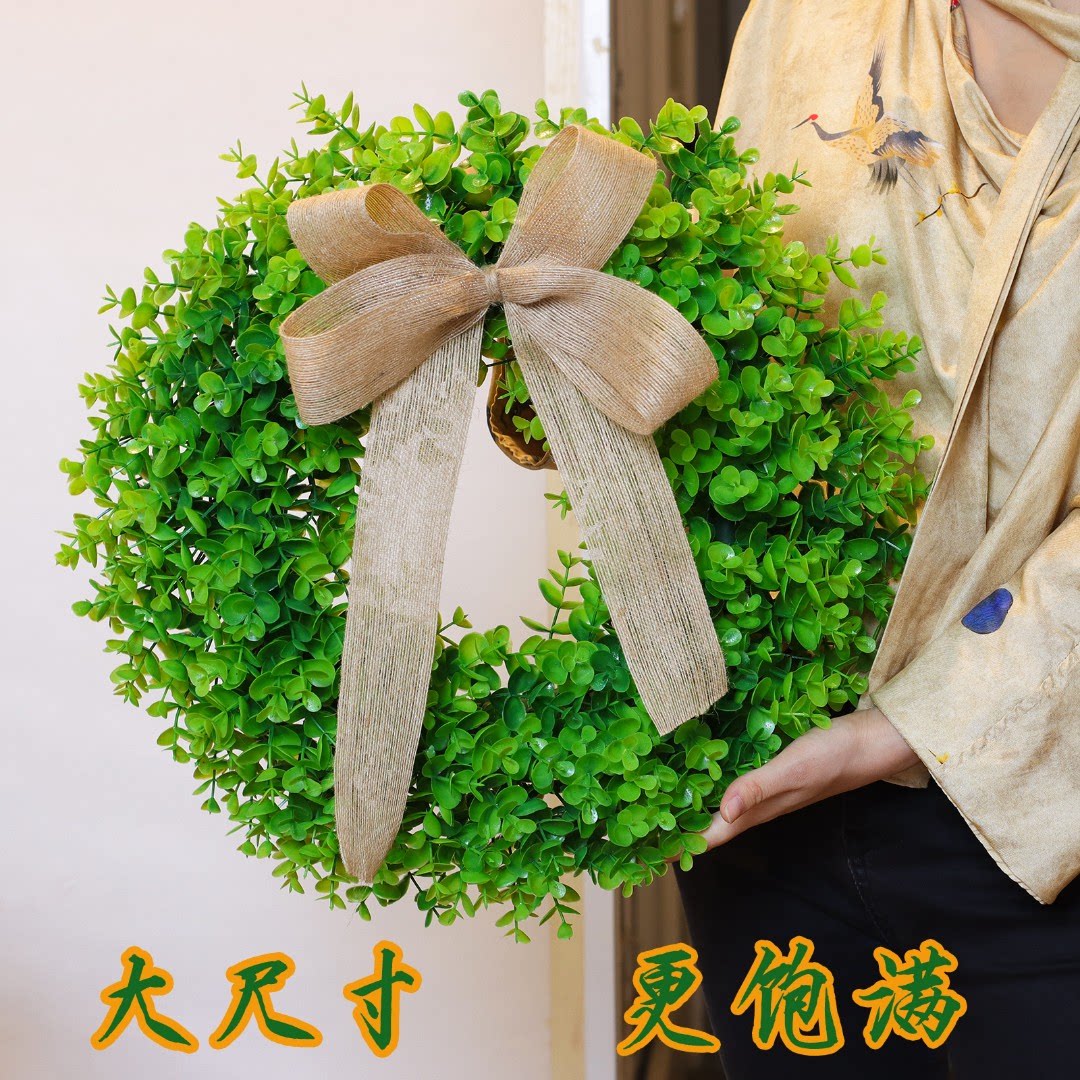 客厅挂件墙壁墙上花环房间