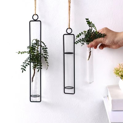 北欧装饰水培玻璃容器花瓶