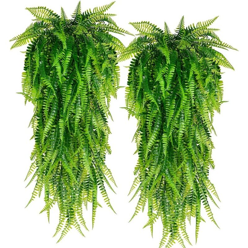 仿真人造壁挂人造植物波士顿蕨类波斯草藤蔓挂常春藤装饰绿色植物