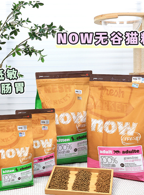 现货now猫粮幼猫成猫老猫试吃装分装