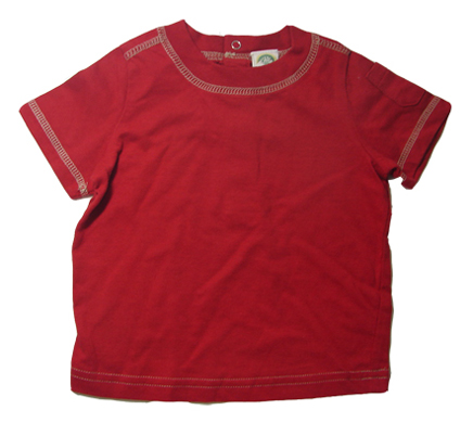 男童夏季全棉短袖t恤圆领