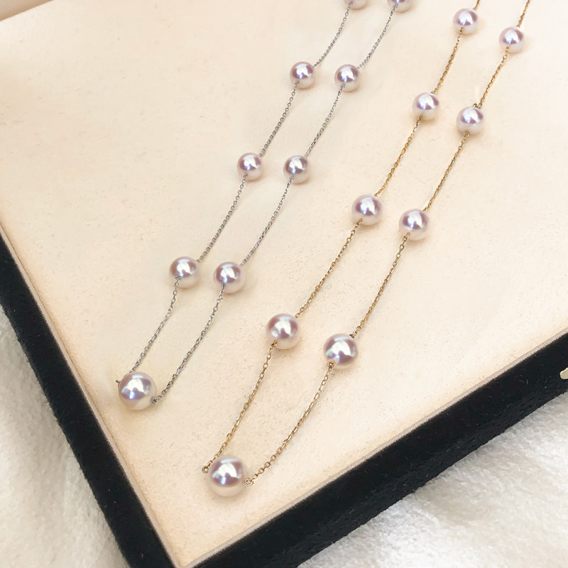 满天星akoya珍珠项链薇爱秀丽