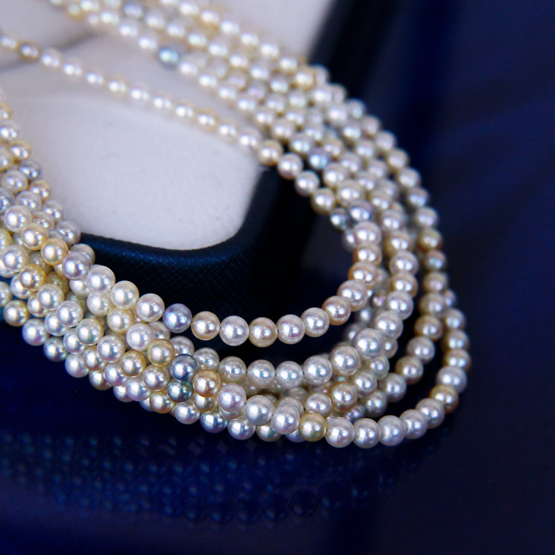 天然海水akoya珍珠项链薇爱秀丽