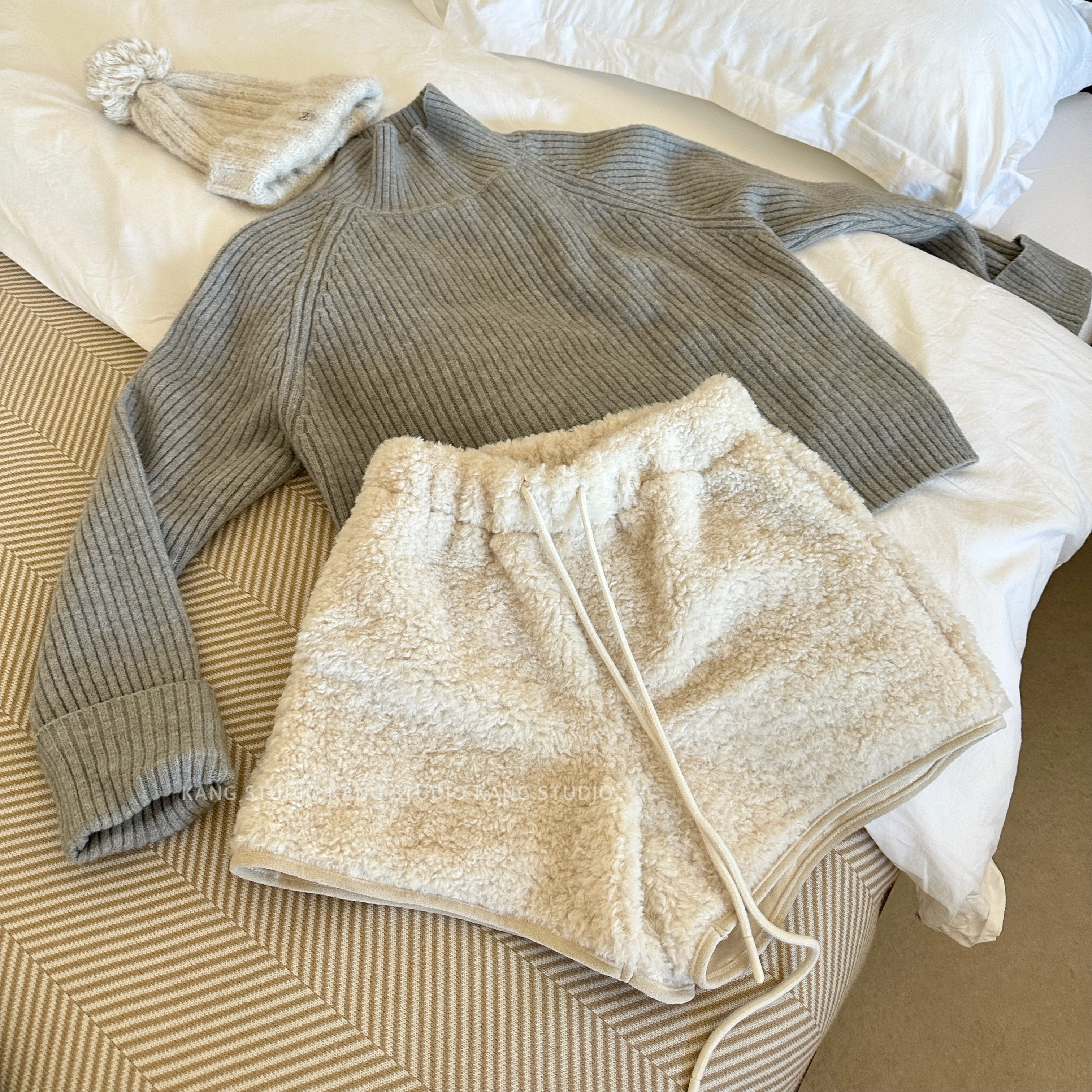 百搭好穿的万能加厚短裤