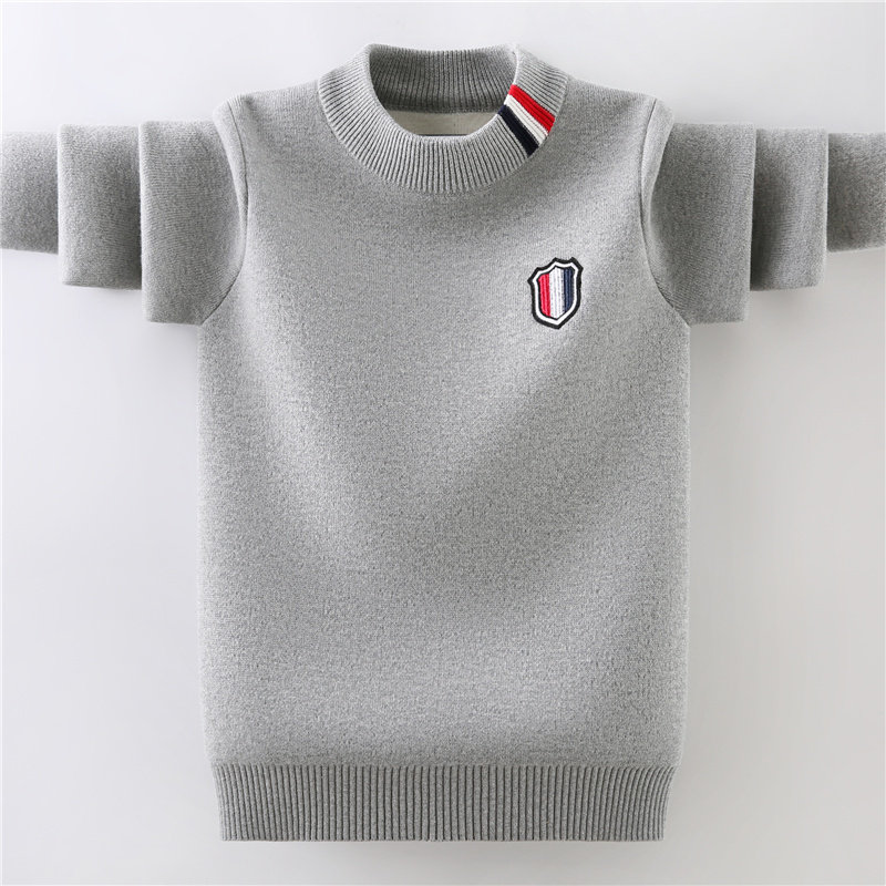 儿童一体绒毛衣纯棉男童女童保暖针织衫2025秋冬新款童装打底上衣,童装/婴儿装/亲子装,毛衣/针织衫,淘宝优惠券,粉丝福利购,淘宝优惠卷