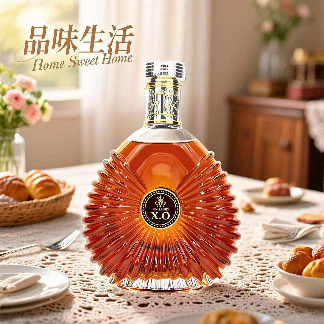 促销royal louis皇家路易XO白兰地法国进口原酒洋酒礼盒装700ml