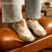 乐步官方休闲时尚 运动鞋 2024秋季 Rockport 新复古厚底牛皮鞋 子女
