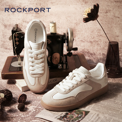 Rockport/乐步男士德训鞋复古休闲男女同款T头2025夏 RS5ZY005