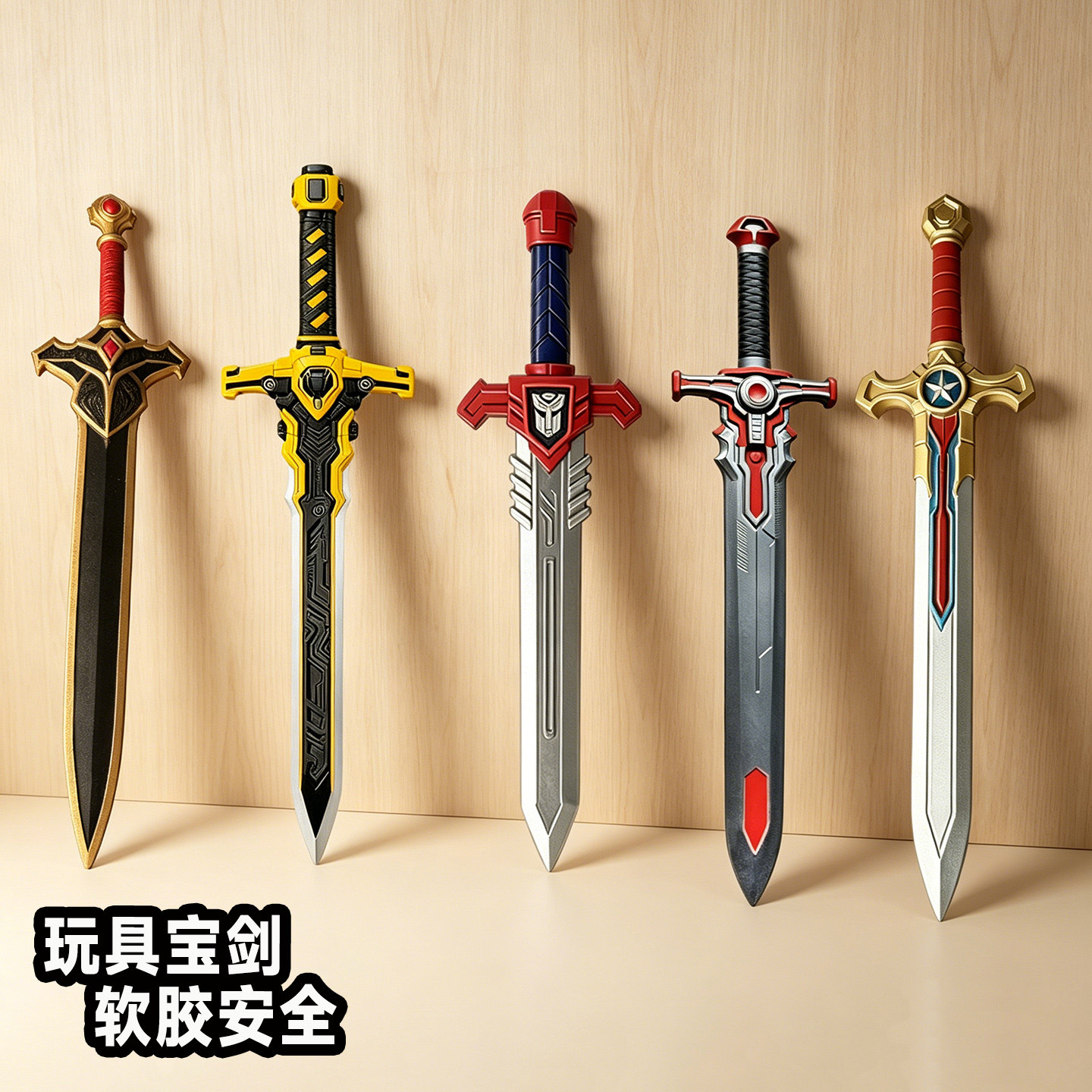 软胶安全玩具宝剑儿童长剑男孩道具户外互动儿童玩具刀剑生日礼物