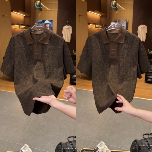 老钱风日常个性小众痞帅POLO衫