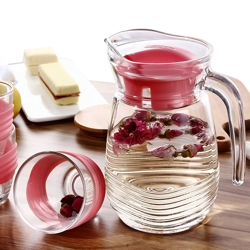 乐美雅耐热冷水壶玻璃钢化壶耐高温防爆家用泡花茶水杯凉水壶套装在类目 餐饮具, 杯子/水杯/水壶, 冷水壶中 - 来自Buy2taobao.com提供专业的淘宝代购服务
