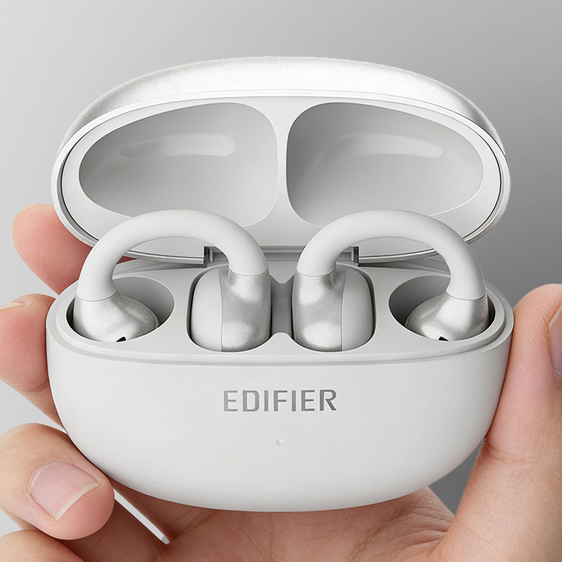 漫步者X Clip耳夹式蓝牙耳机无线不入耳开放挂耳运动防水跑步游戏