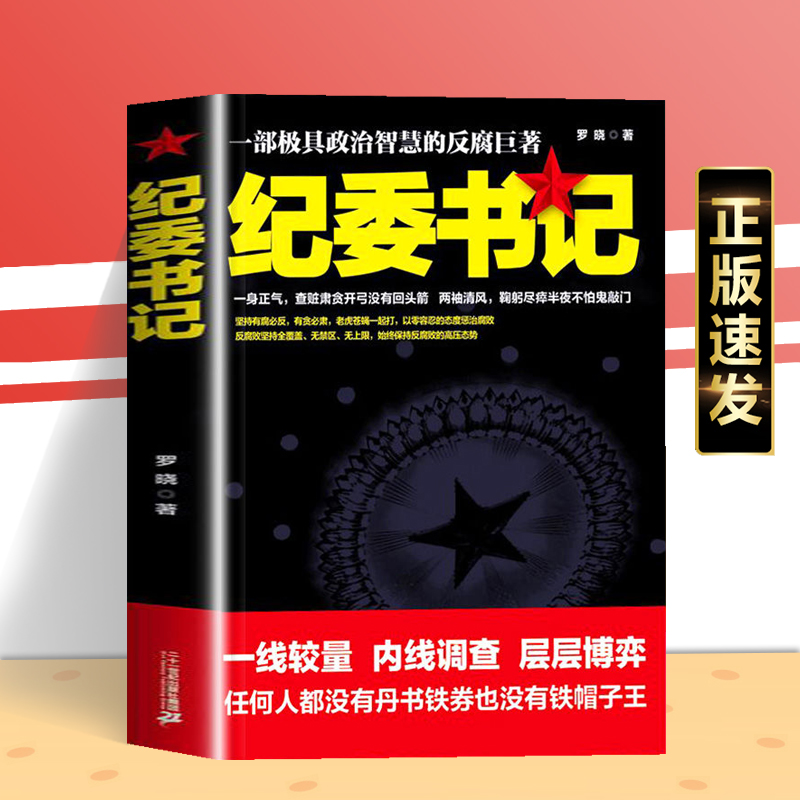 正版速发纪委书记经典官场文学作品小说书籍现当代长篇小说官场小说全集官场系类小说官场职场小说书籍zj