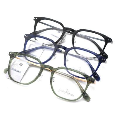 黑框防蓝光眼镜框大脸适用
