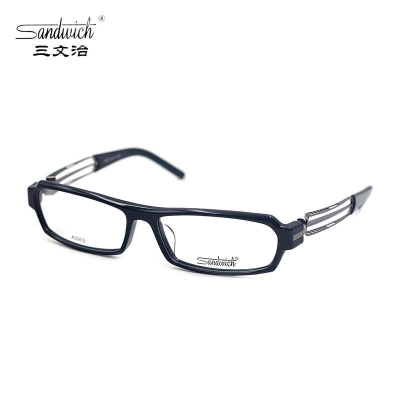 正品Sandwich/三文治男女款时尚轻复古板材眼镜架近视镜框AS903