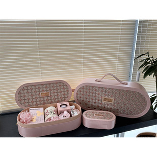 结婚订婚新款手提行李箱送伴娘伴手礼盒高级感宾客回礼喜糖盒空盒